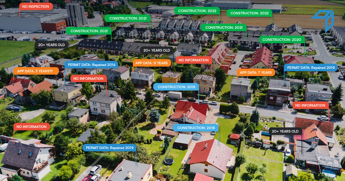 Computer Vision & AI to Get Accurate Roof Age Data